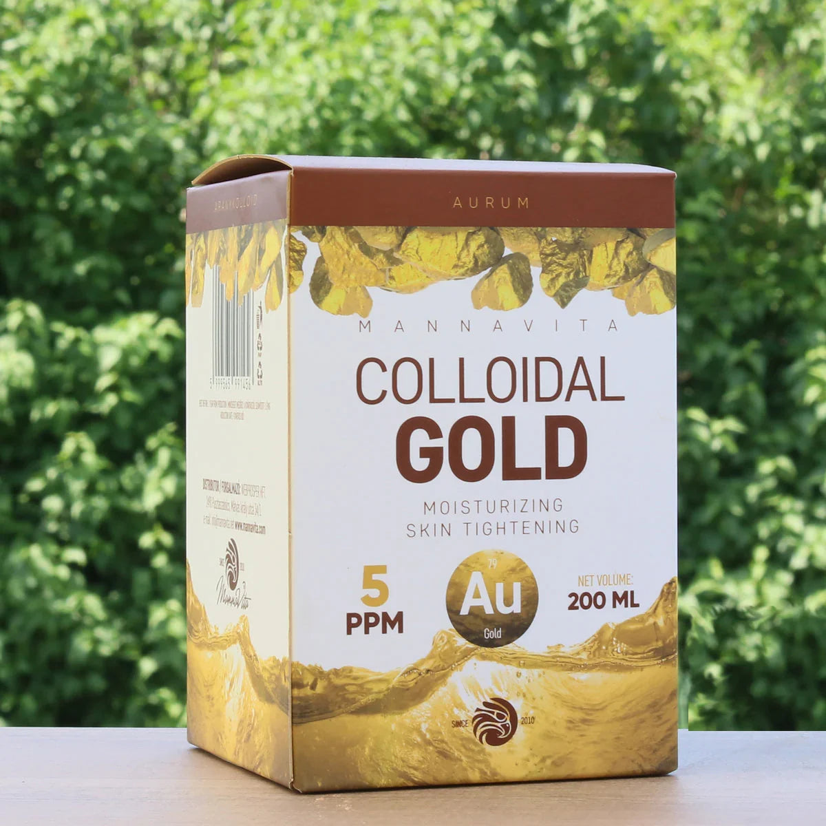 Mannavita Colloidal Gold 5 PPM • 200 ml - Mannavita