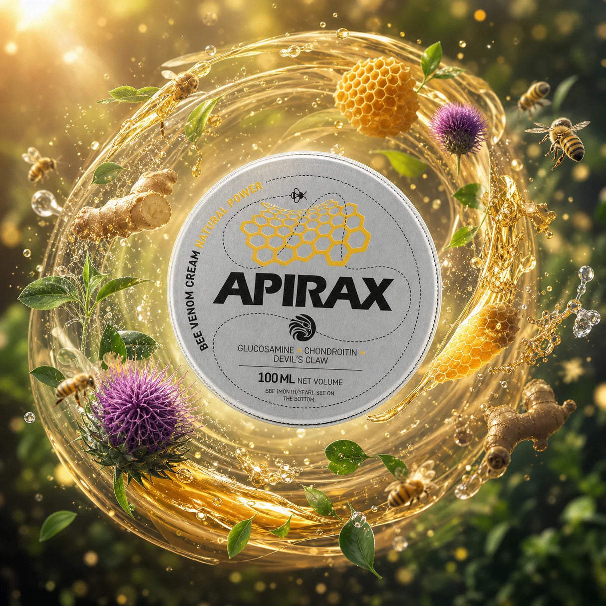 APIRAX Krém s včelím jedom • 100 ml