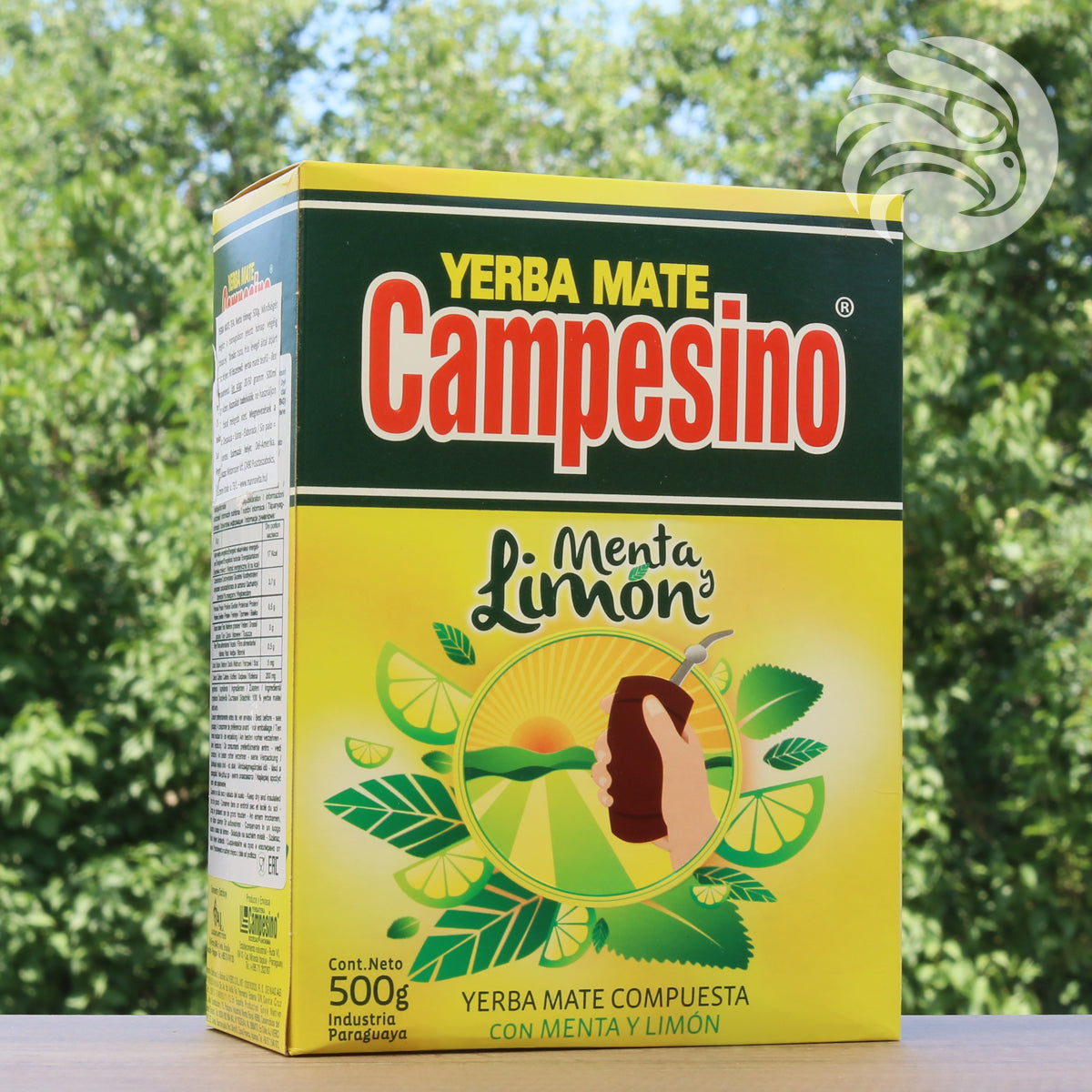 Čaj yerba maté Campesino • Mäta + citrón • 500 g