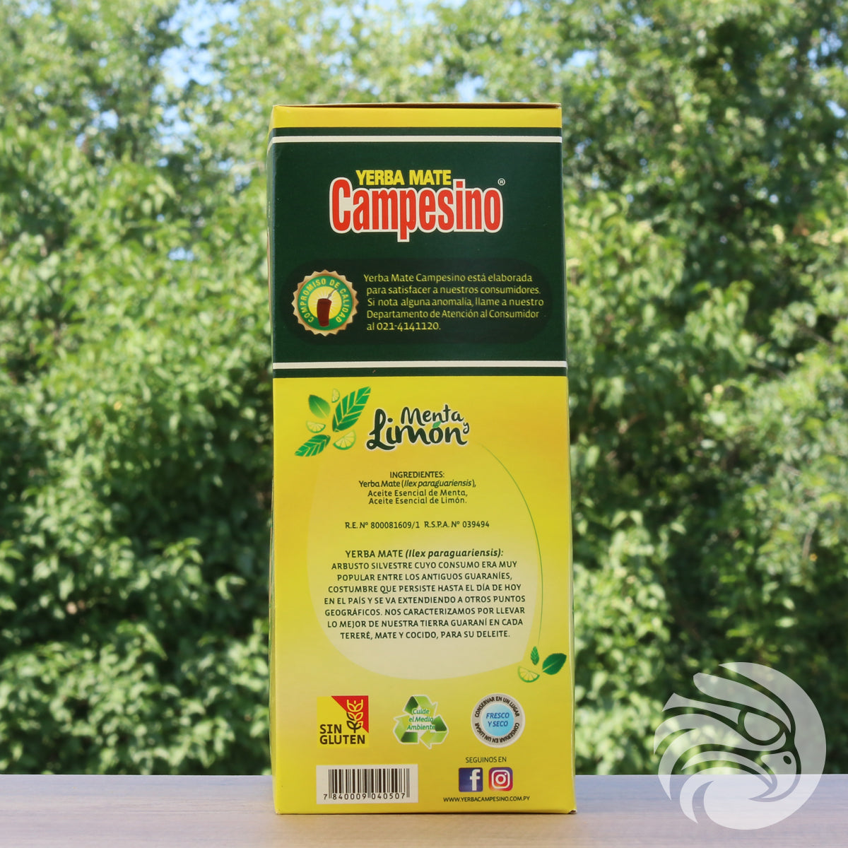 Čaj yerba maté Campesino • Mäta + citrón • 500 g