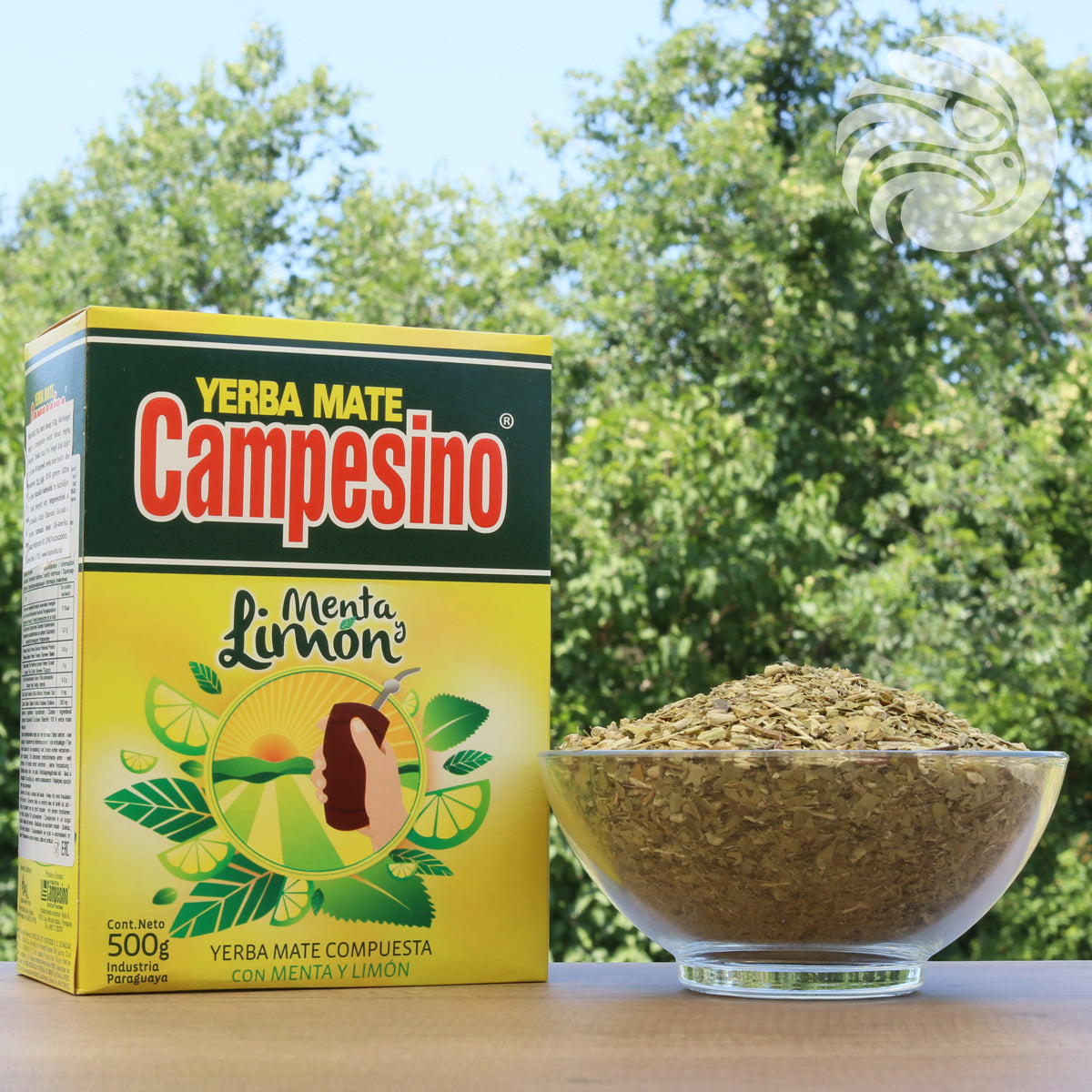 Čaj yerba maté Campesino • Mäta + citrón • 500 g