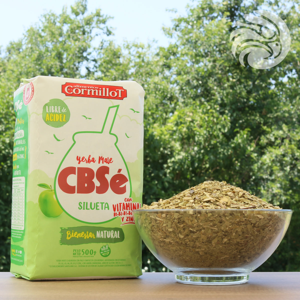 Čaj CBSé yerba maté • Silueta • 500 g