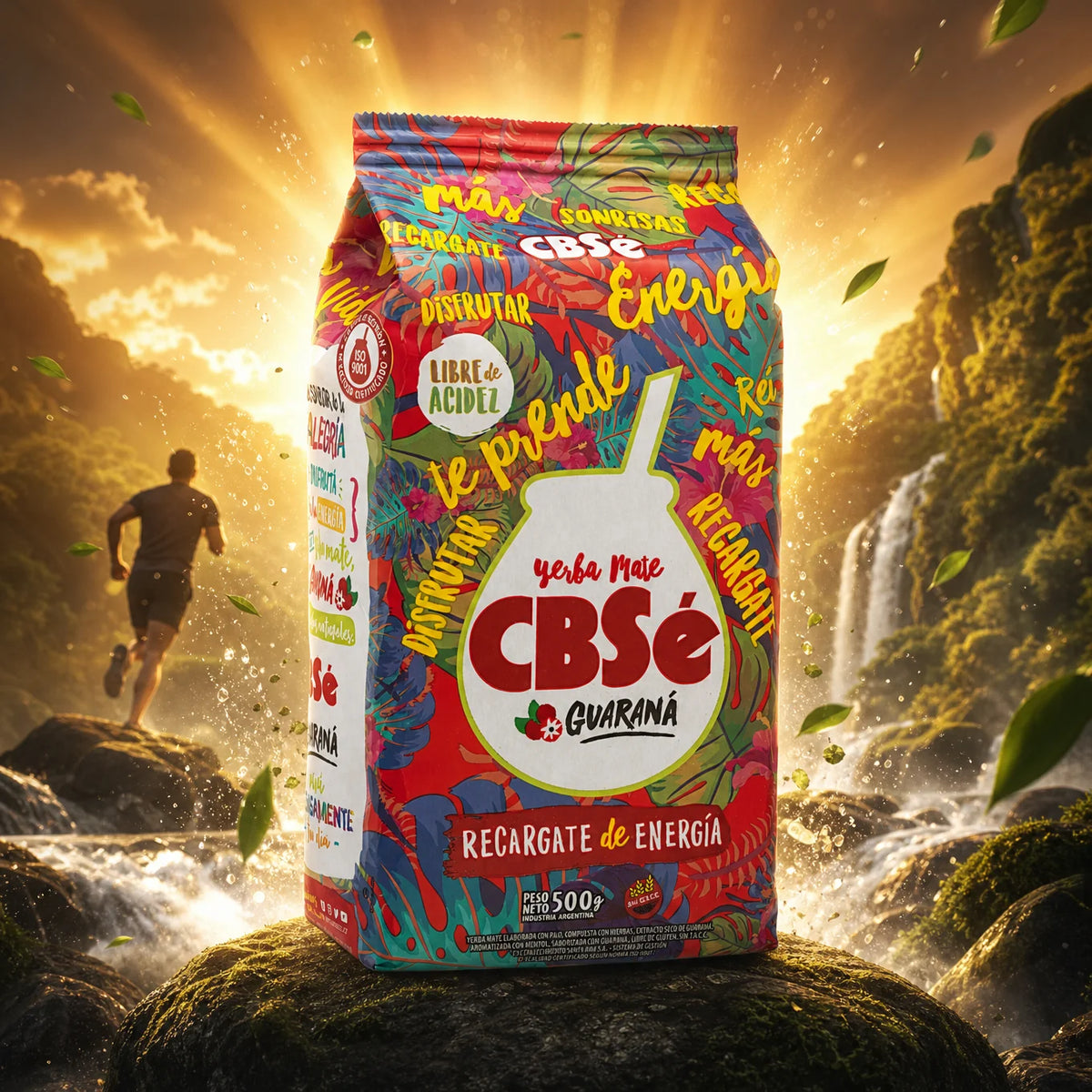 CBSé čaj yerba maté • Guarana • 500 g