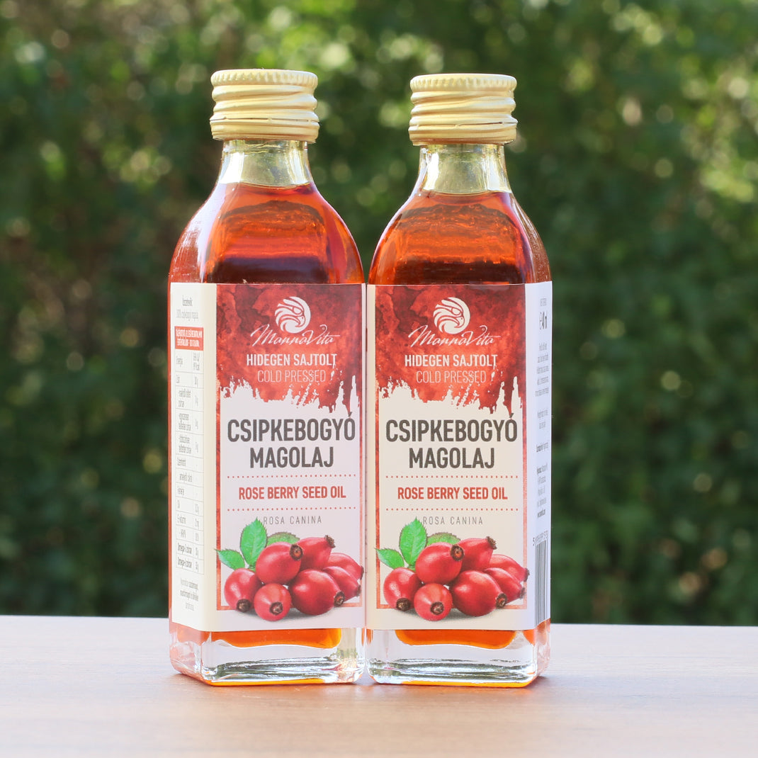 Mannavita maďarský za studena lisovaný olej zo semien šípky • 40 ml