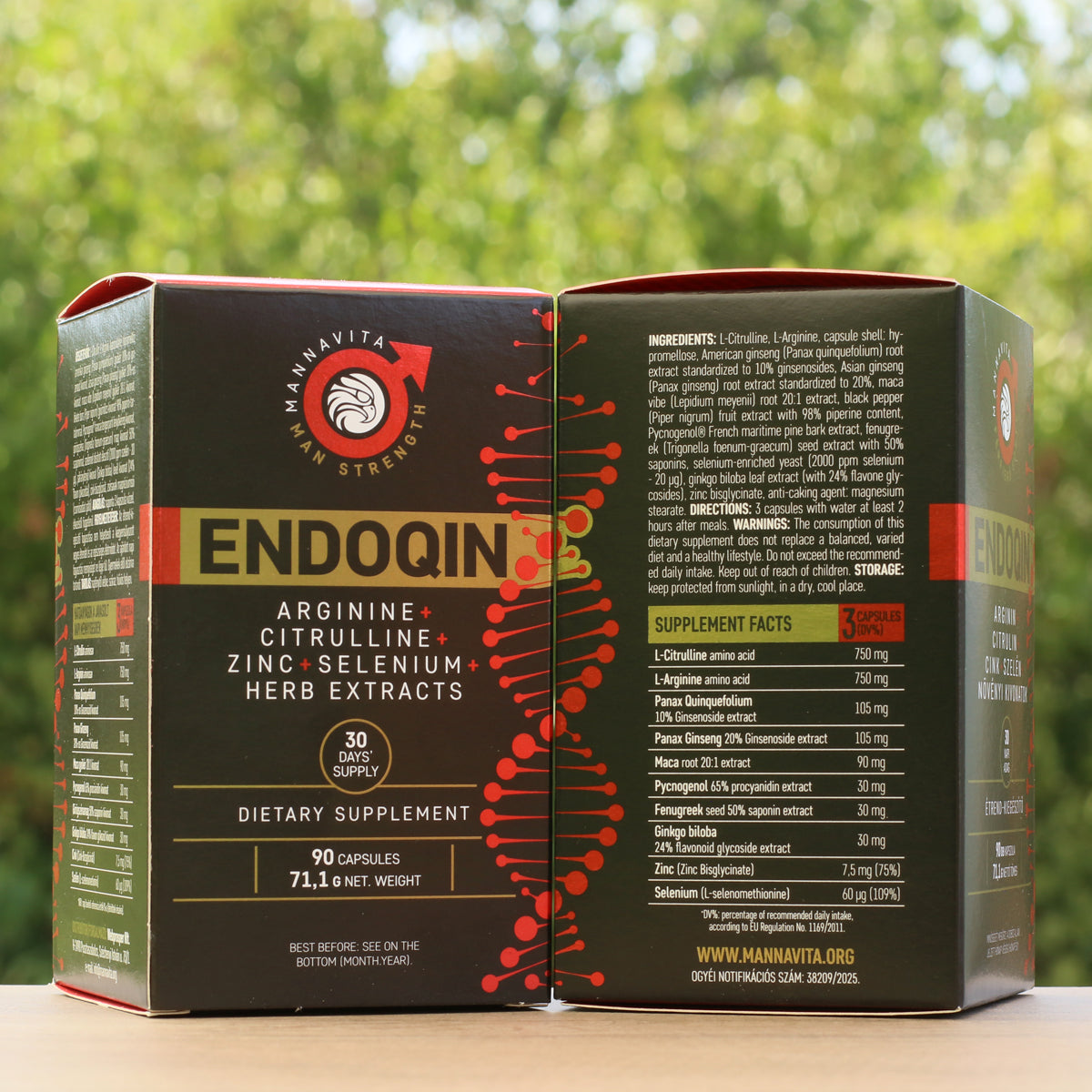 ENDOQIN manpower forte • 90 kapsúl