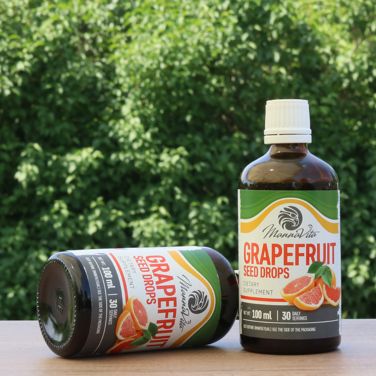 Mannavita kvapky z grapefruitových jadierok • 100 ml