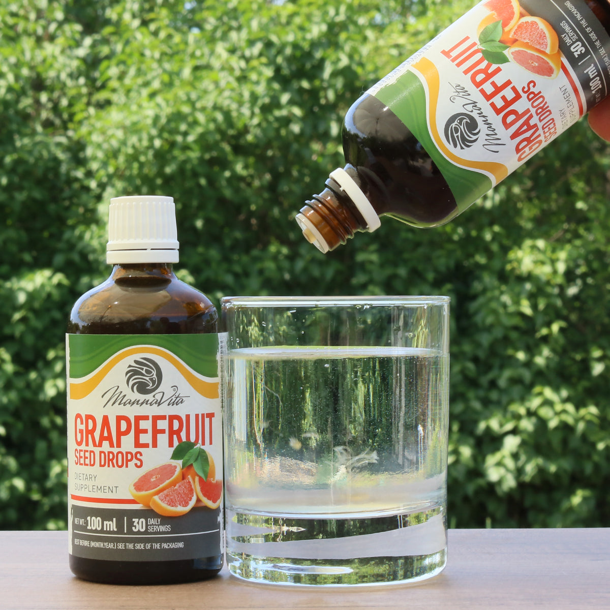 Mannavita kvapky z grapefruitových jadierok • 100 ml