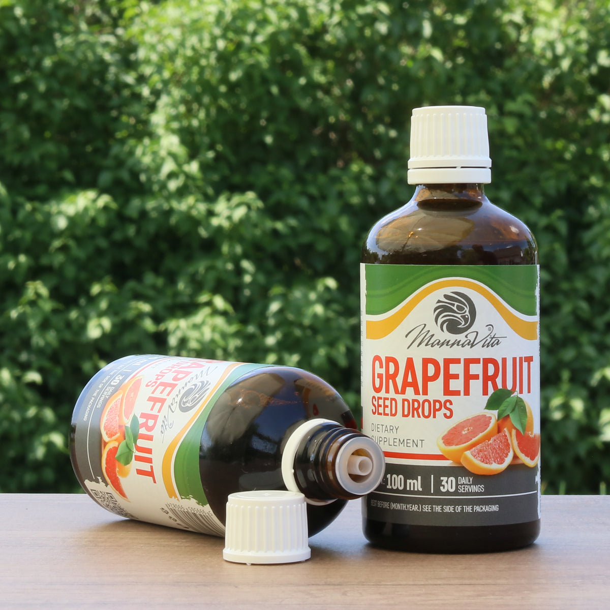 Mannavita kvapky z grapefruitových jadierok • 100 ml