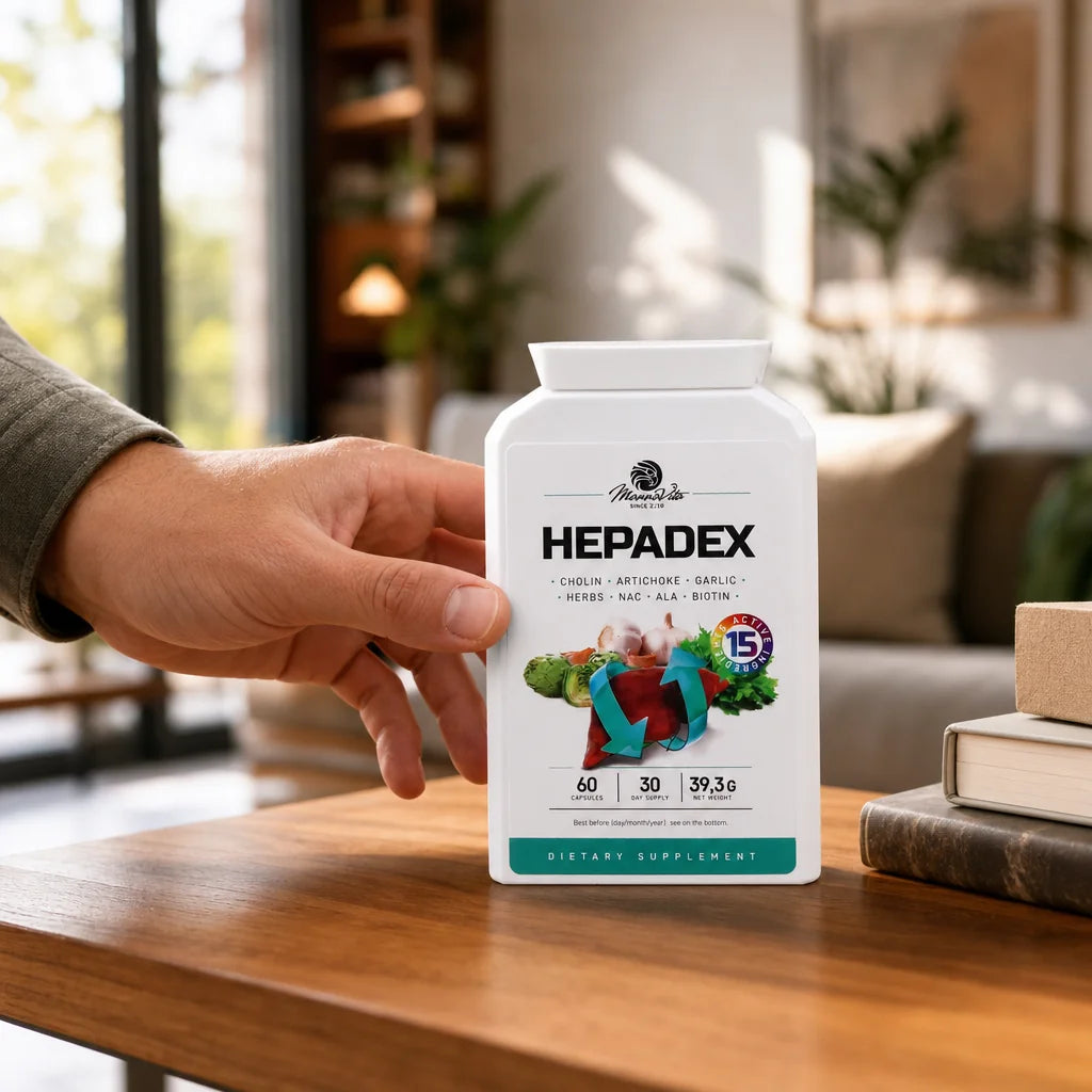 HEPADEX komplex na regeneráciu pečene a zlepšenie zdravia pečene • 60 kapsúl