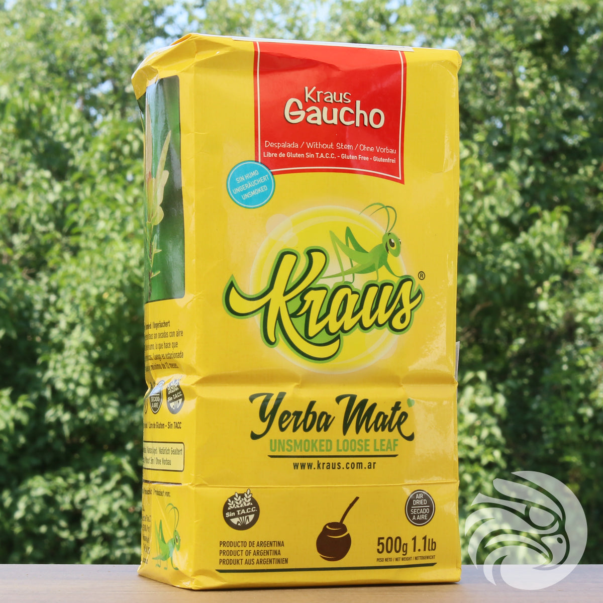 Kraus yerba maté • Gaucho, bez stoniek (Sin palo) • 500 g