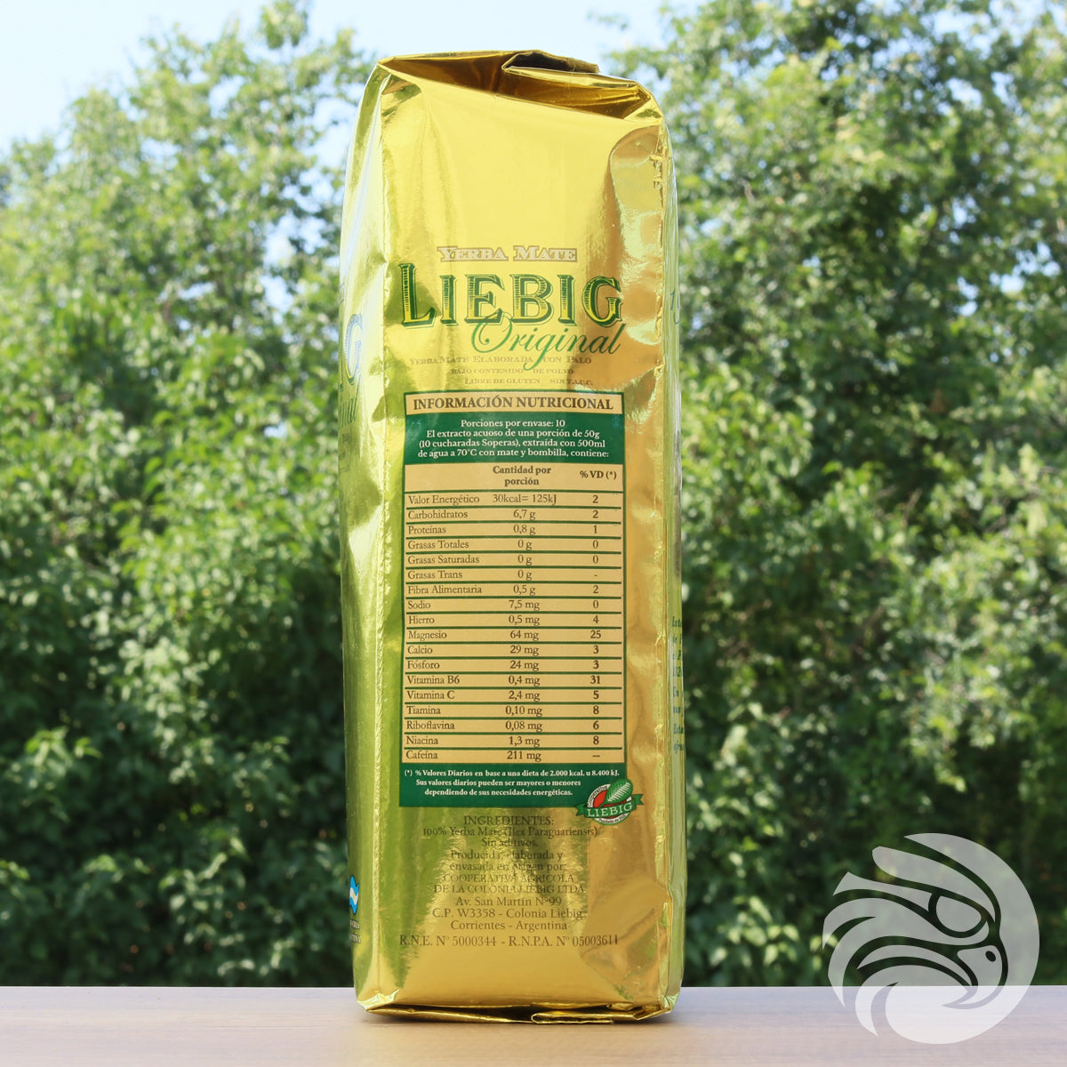 Liebig Original čaj yerba maté • Vyrobené so stonkami • 500 g