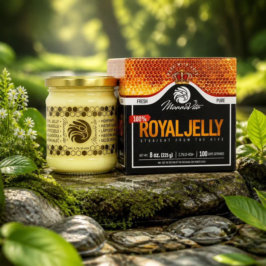 Mannavita Premium Materská Kašička • 2,5% 10-HDA, 100g