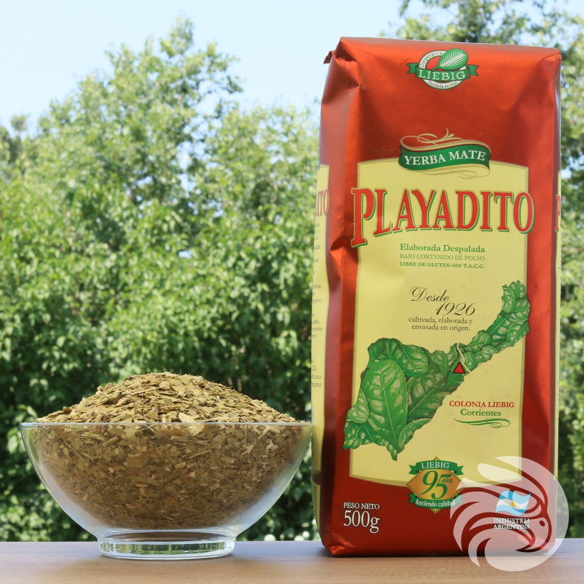 Playadito yerba mate • Vyrobená DESPALADA • 500 g