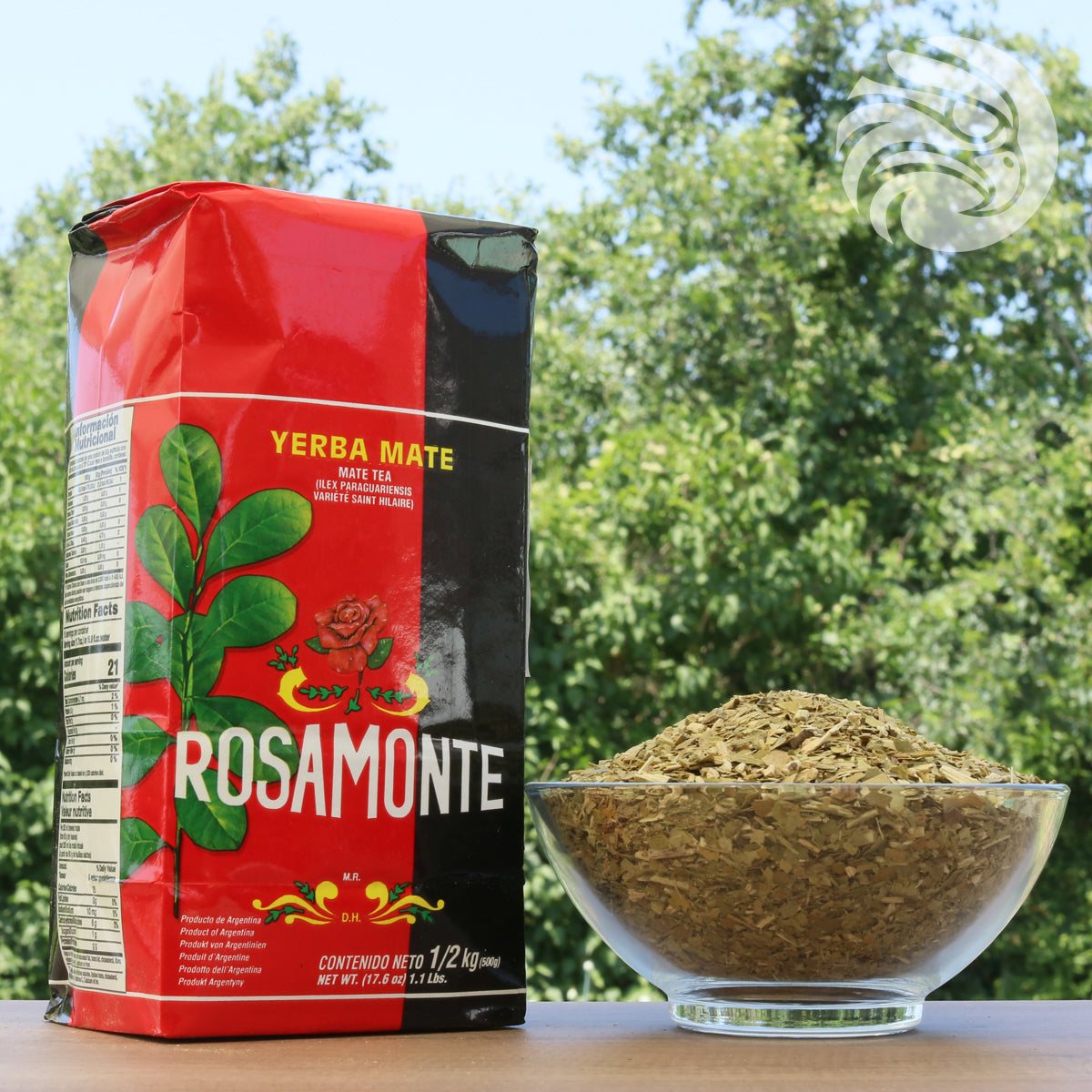 Čaj yerba maté Rosamonte • Vyrobené so stonkami • 500 g