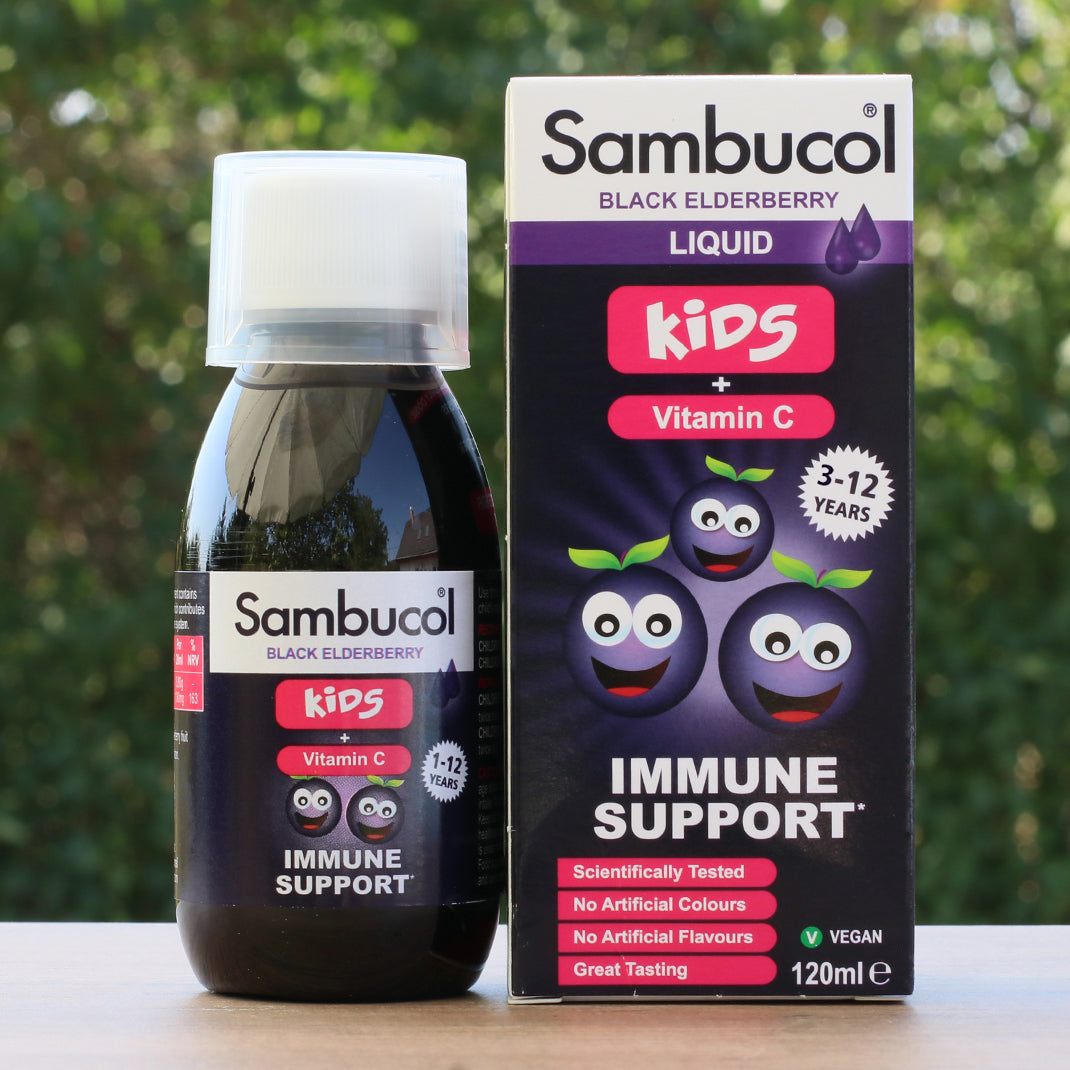 Sambucol sirup z čiernej bazy, pre deti • 120 ml