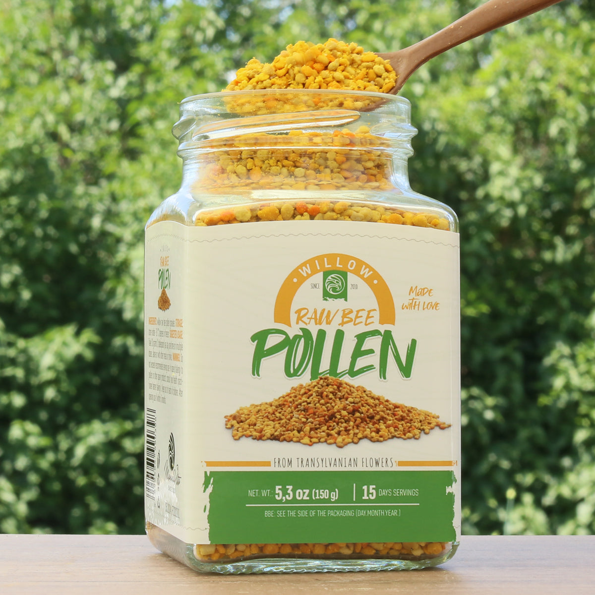 Mannavita surový Vŕbový včelí peľ • 150 g