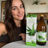 Mannavita Aloe vera • 100 % čistá lisovaná šťava • 1000 ml