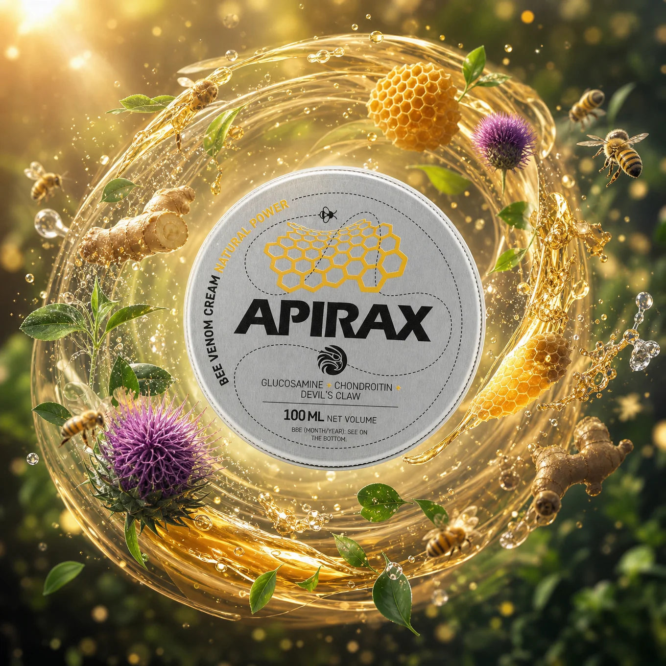 APIRAX Krém s včelím jedom • 100 ml