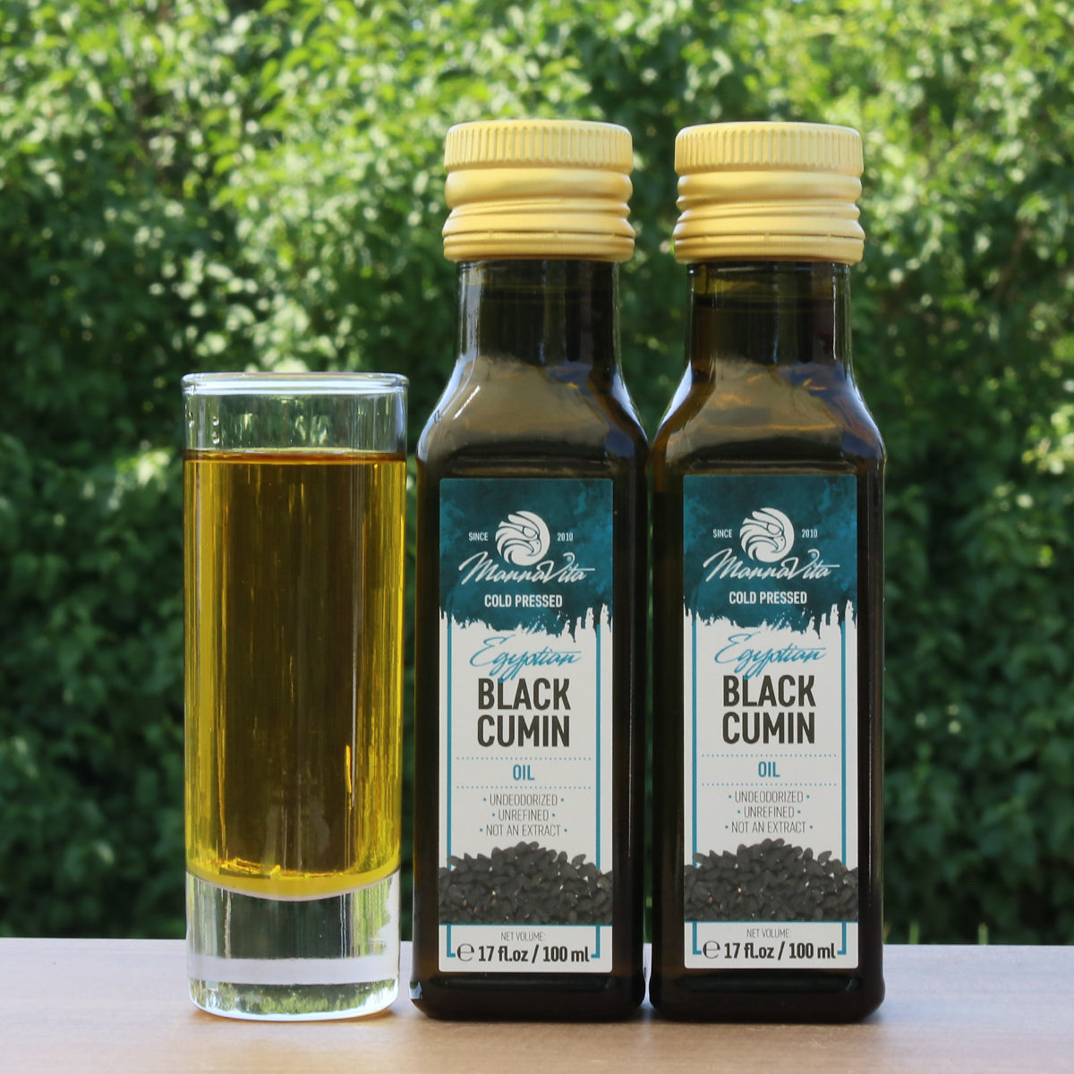 Mannavita za studena lisovaný olej z čiernej rasce • 100 ml