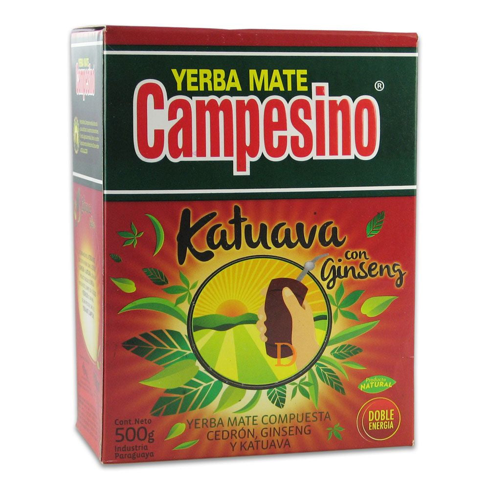 Campesino čaj yerba maté • Katuava + ženšen • 500 g