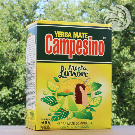 Čaj yerba maté Campesino • Mäta + citrón • 500 g