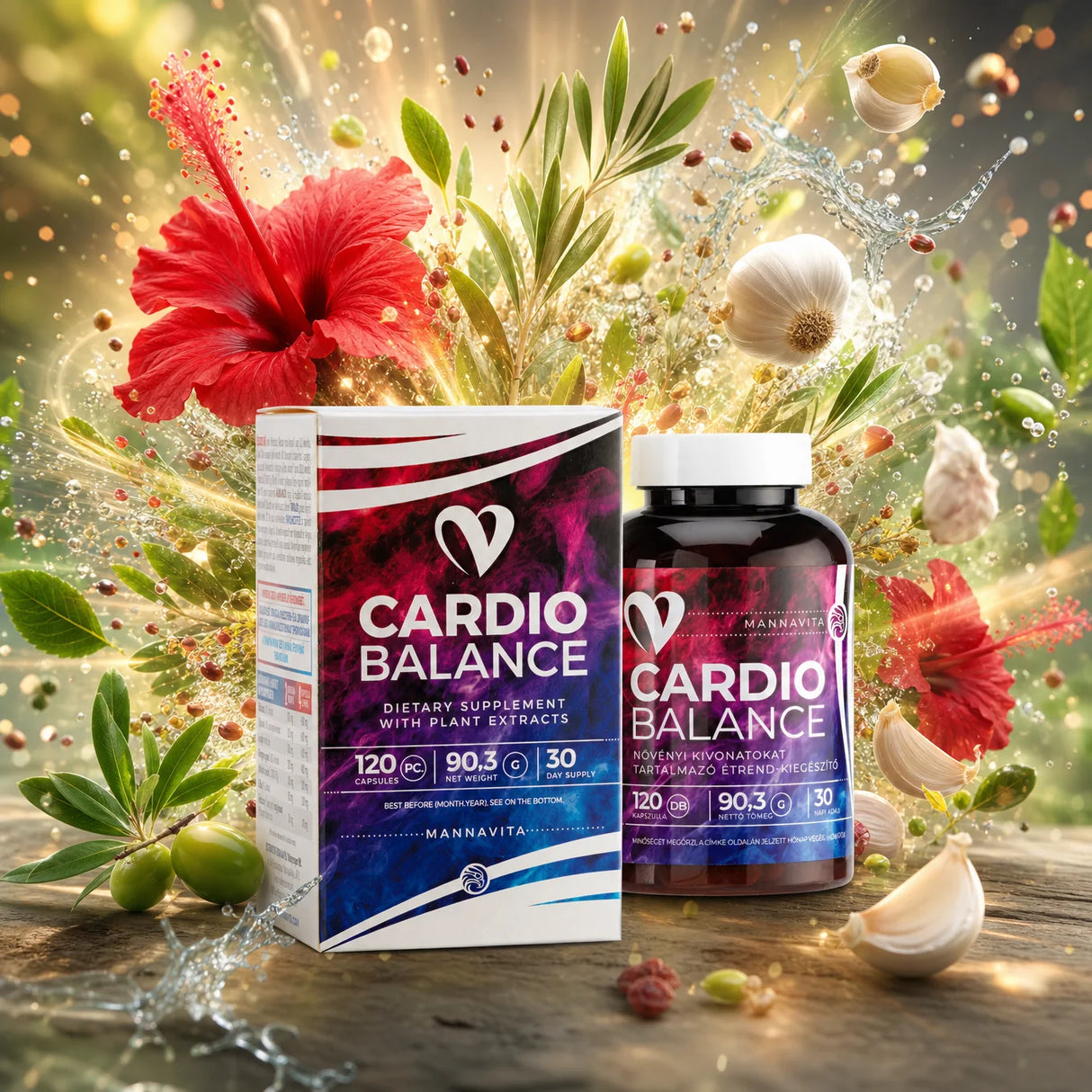 CARDIO Balance komplex na krvný tlak • 120 kapsúl