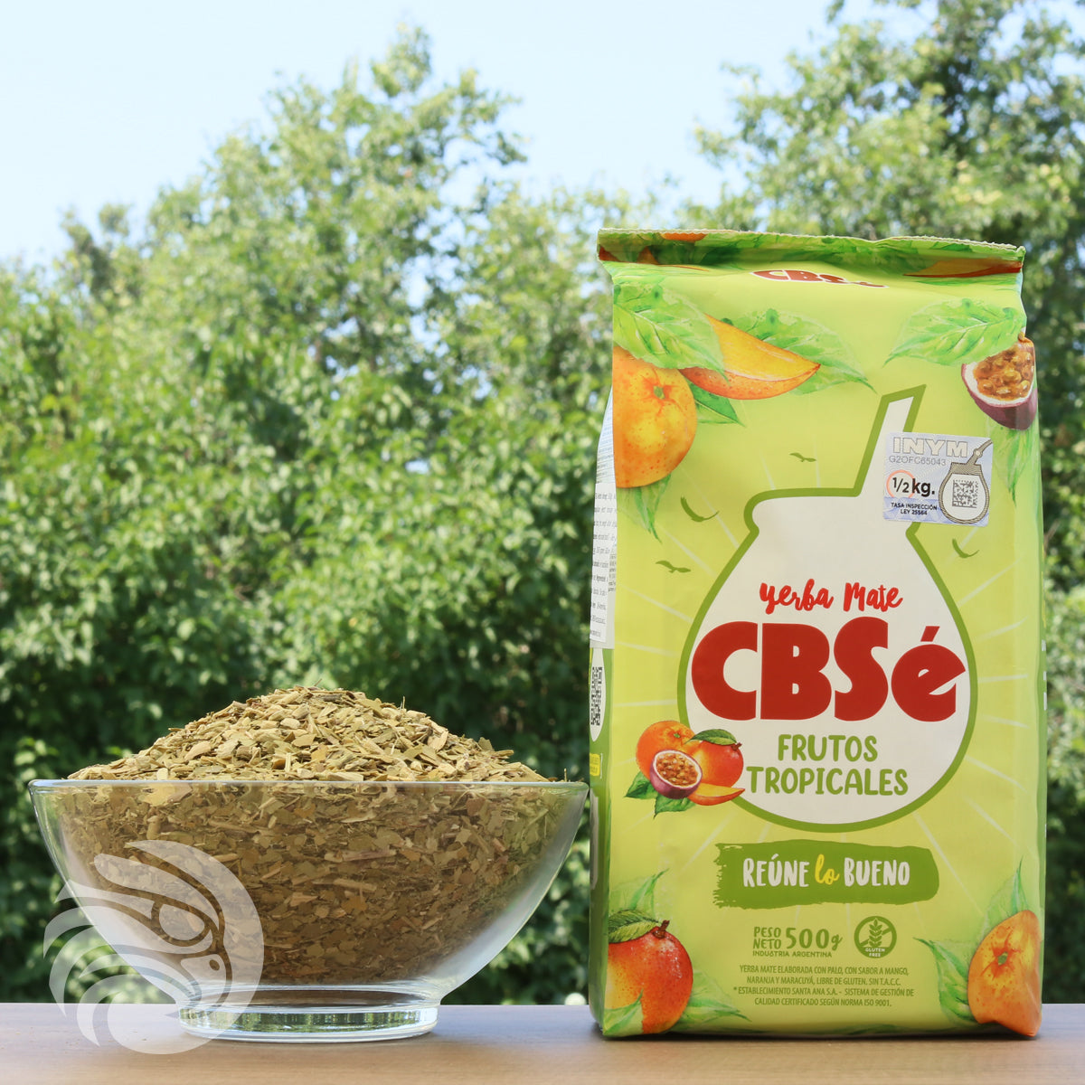 Yerba maté čaj CBSé • Tropické ovocie • 500 g
