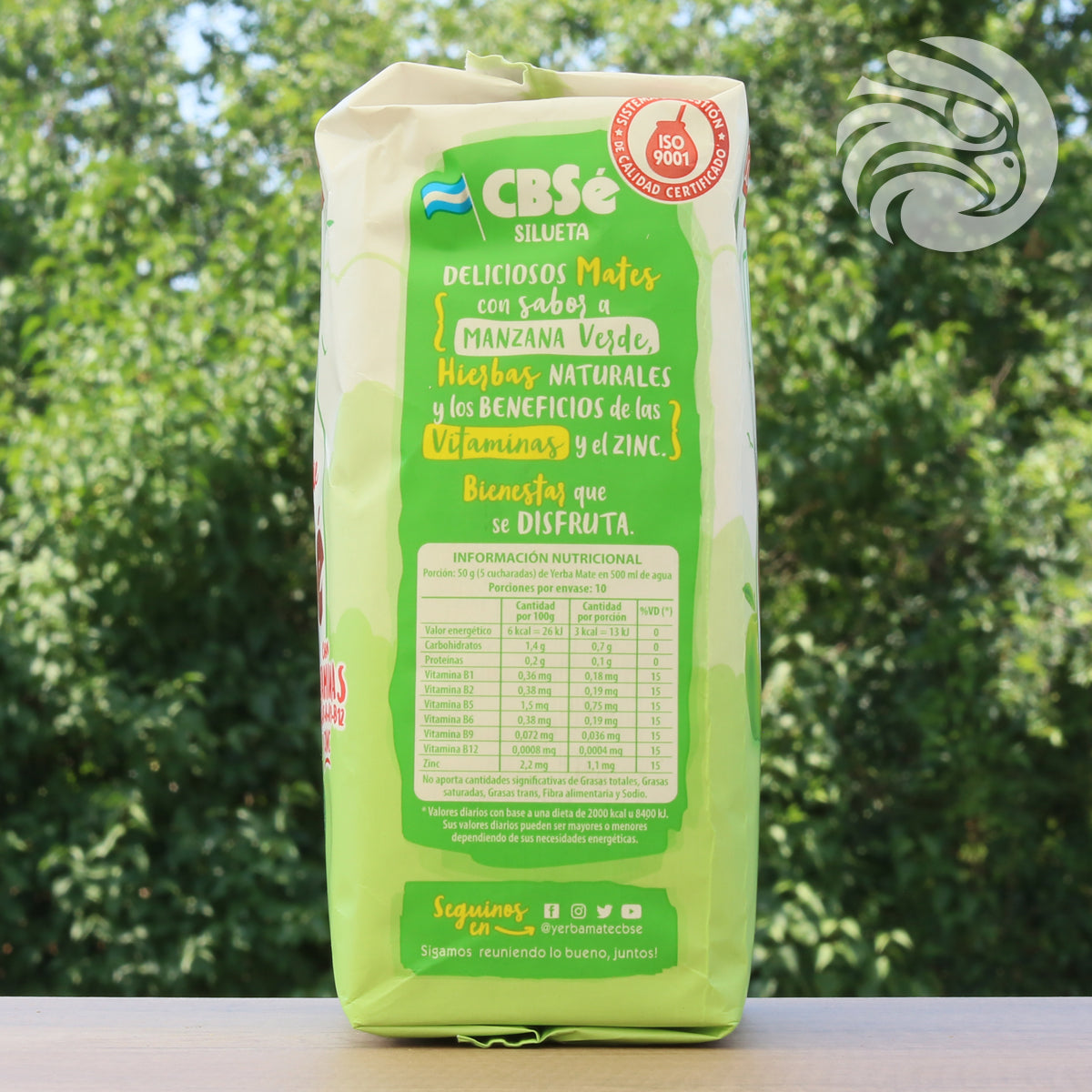 Čaj CBSé yerba maté • Silueta • 500 g