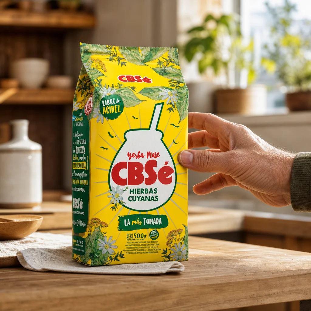 CBSé čaj yerba maté • Citrón – Limón • 500 g