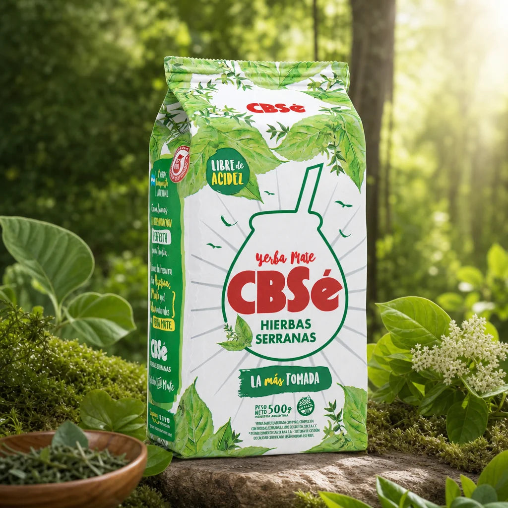 CBSé čaj yerba maté • Citrón – Limón • 500 g