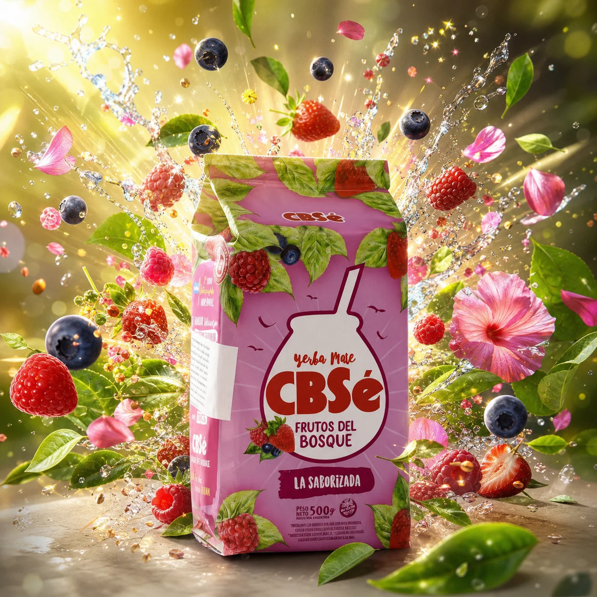 CBSé čaj yerba maté • Lesné Ovocie • 500 g