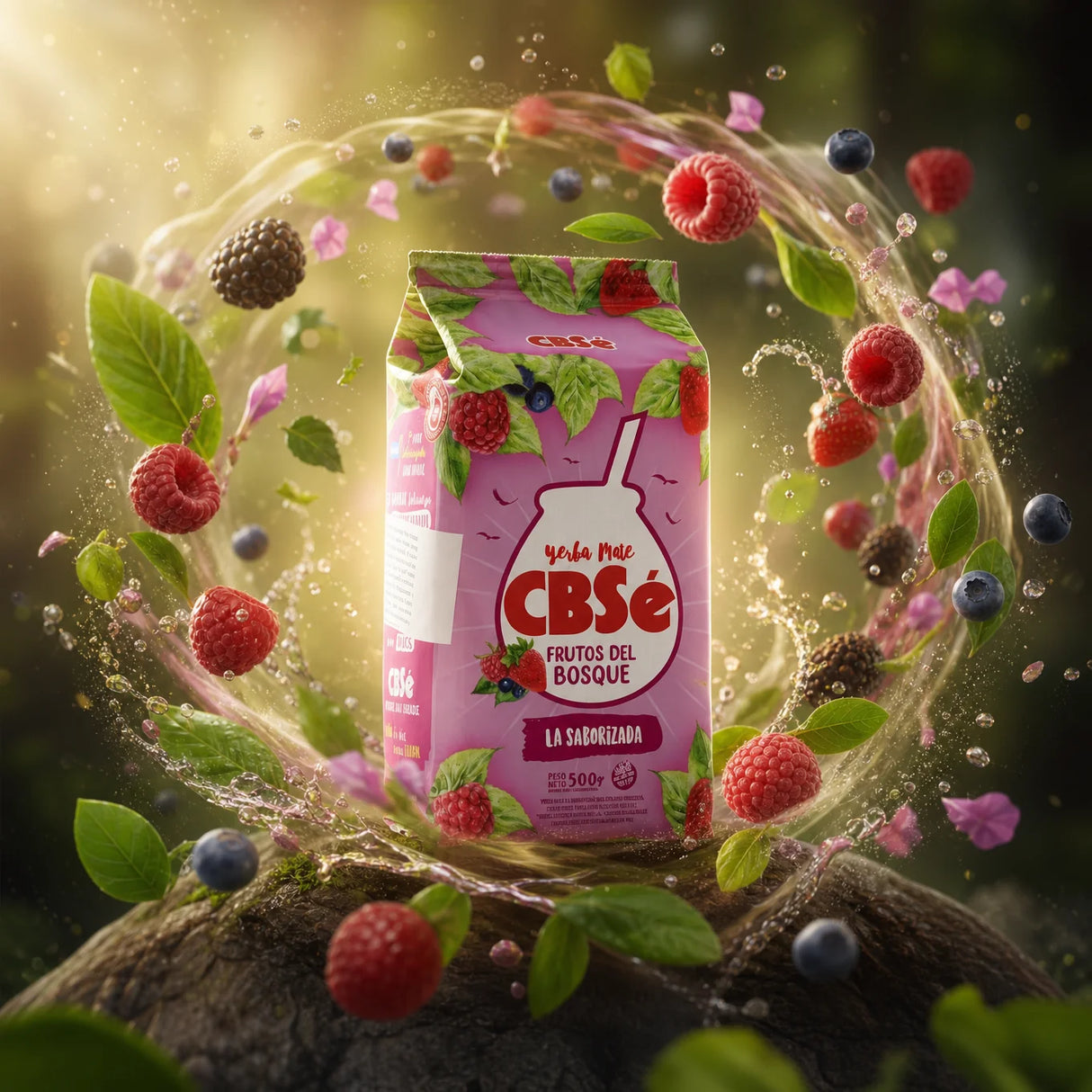 CBSé čaj yerba maté • Lesné Ovocie • 500 g