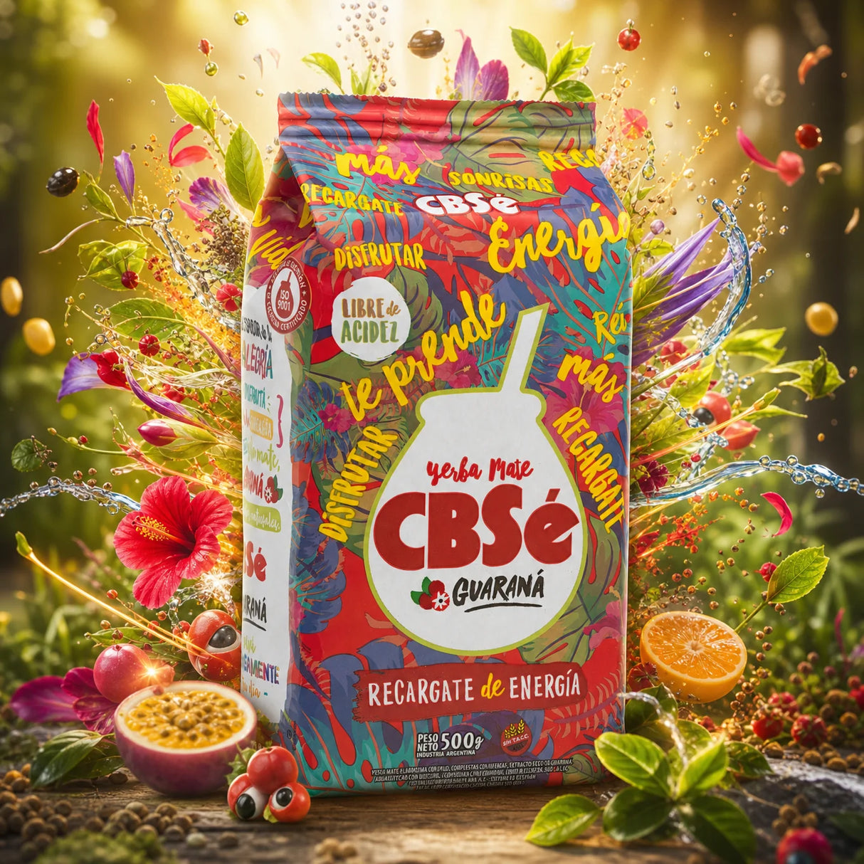 CBSé čaj yerba maté • Lesné Ovocie • 500 g