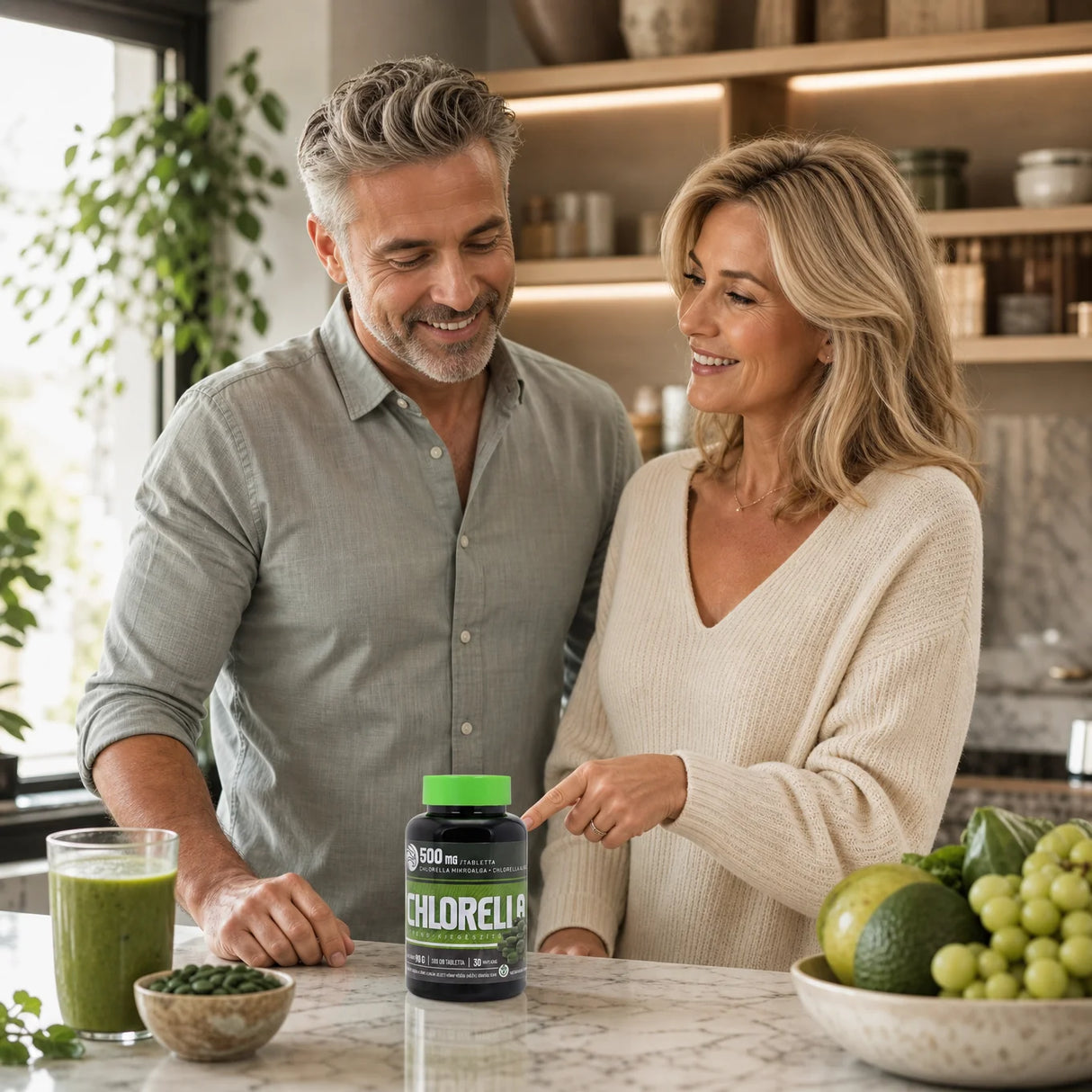 Mannavita Chlorella, tablety 500 mg • 180 ks.