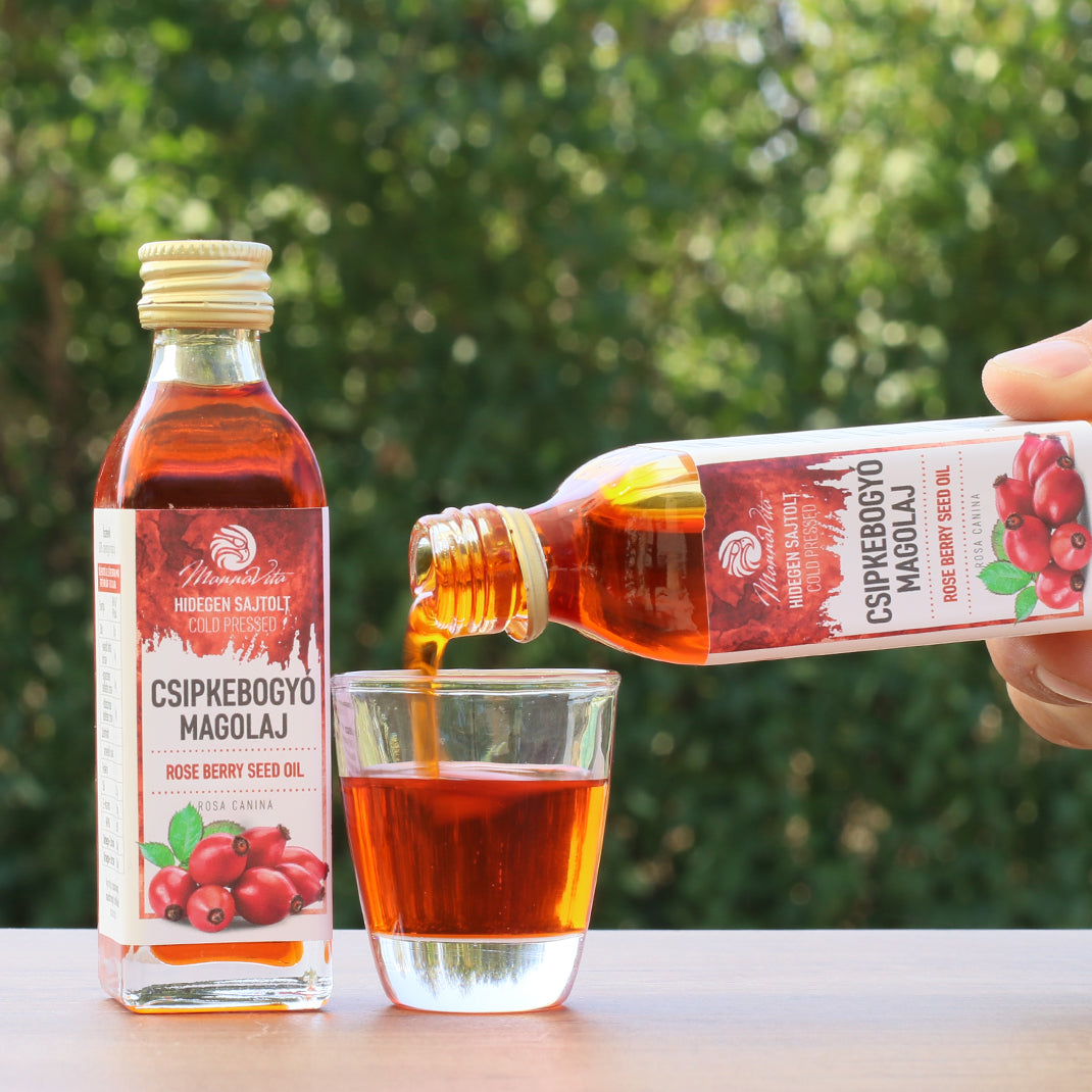 Mannavita maďarský za studena lisovaný olej zo semien šípky • 40 ml