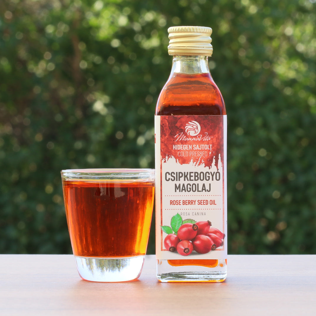 Mannavita maďarský za studena lisovaný olej zo semien šípky • 40 ml