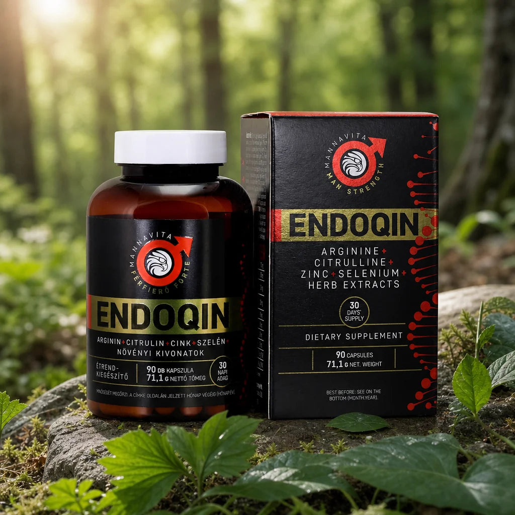 ENDOQIN forte na podporu mužskej vitality • 90 kapsúl