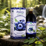 Mannavita Čučoriedková 100 % čistá lisovaná šťava • 500 ml