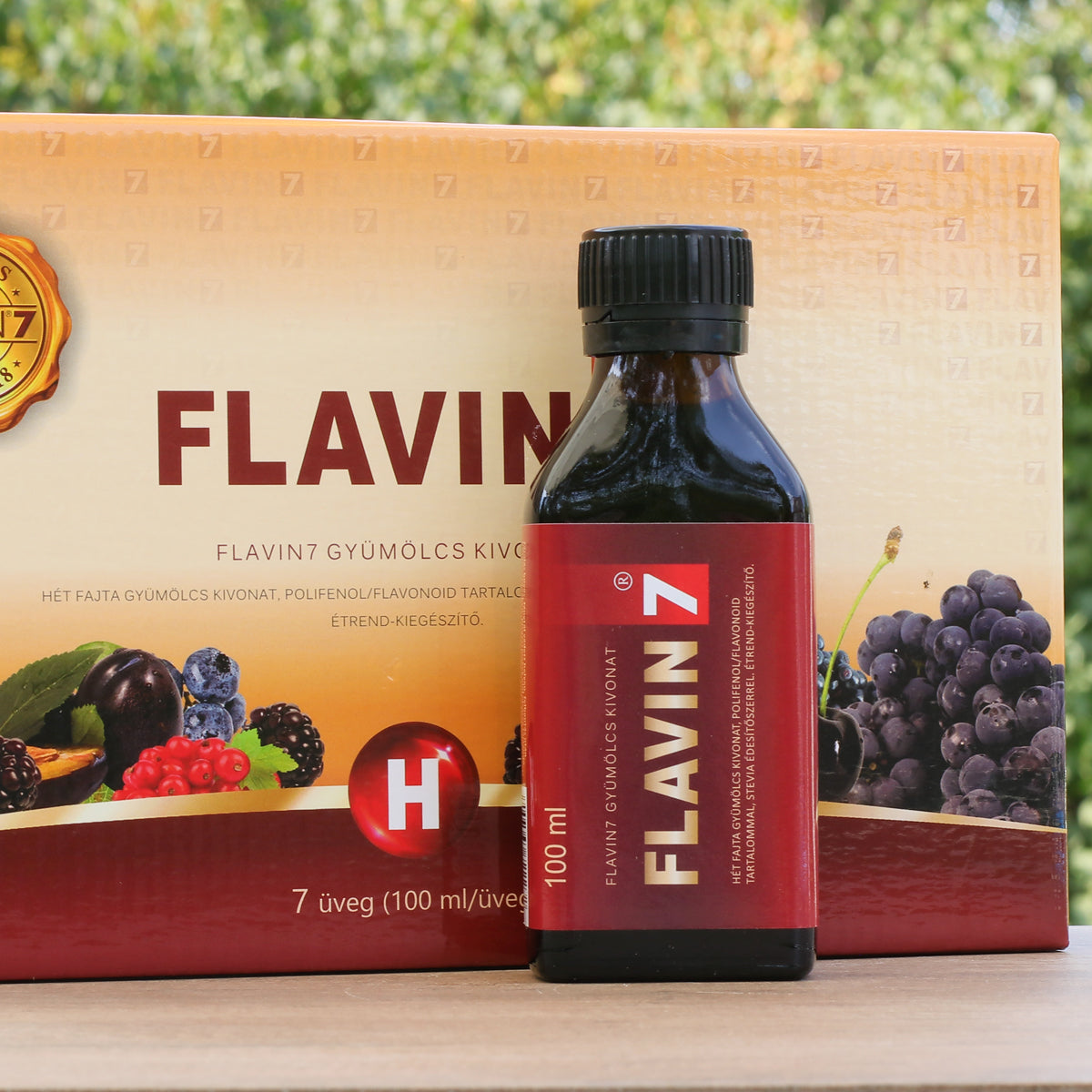 FLAVIN7 Bioflavonoidný komplex • 7 x 100 ml