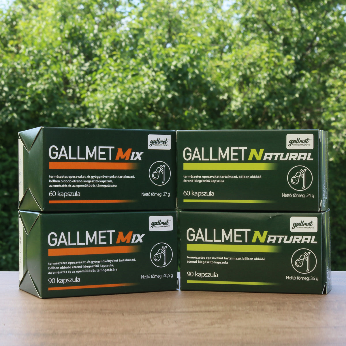 Gallmet Natural kapsuly so žlčovými kyselinami • 90 ks.
