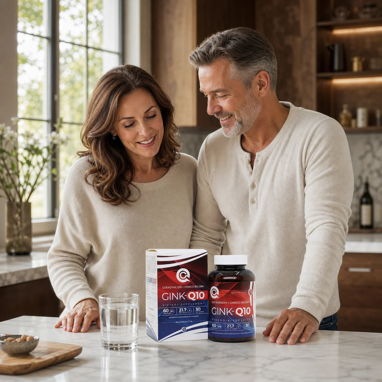 GINK-Q10 • komplex koenzýmu Q10 + Ginkgo biloba • 60 kapsúl