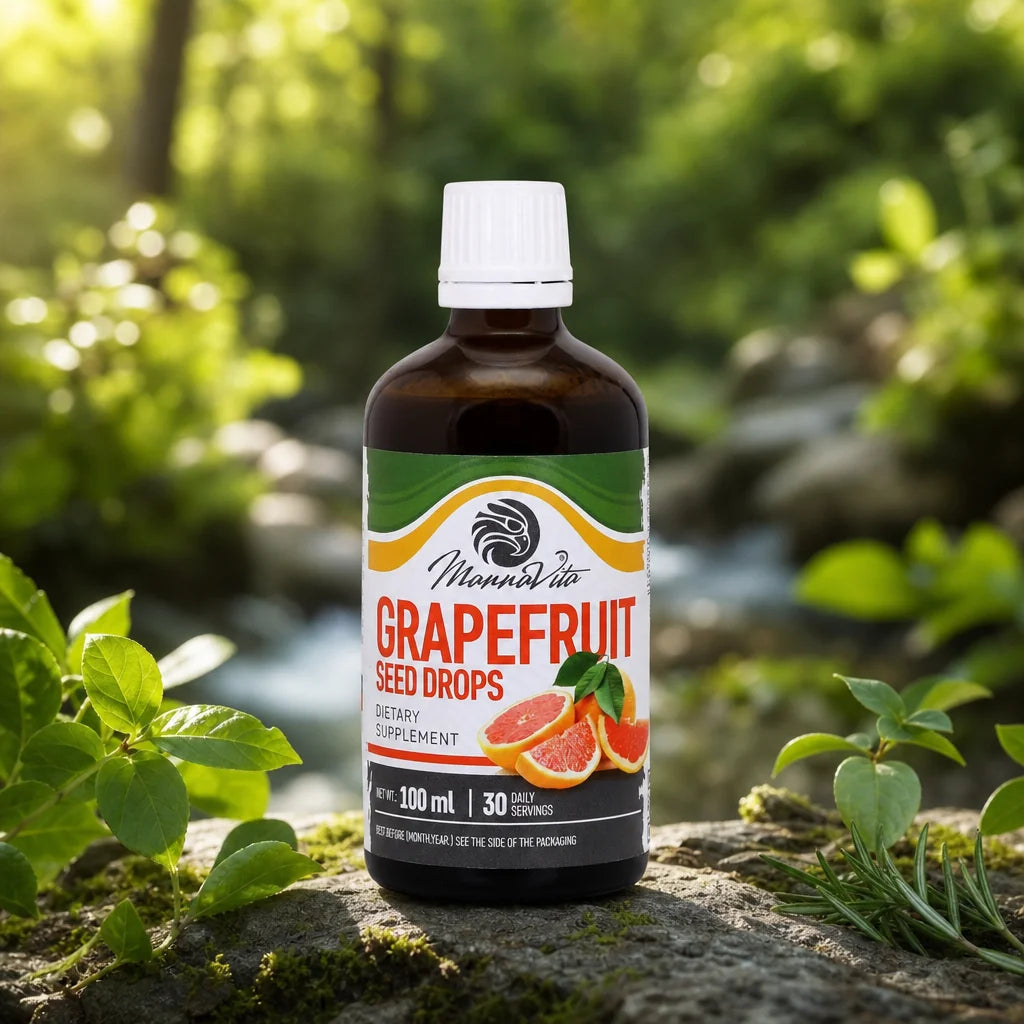 Mannavita kvapky s extraktom z Grapefruitových jadierok • 100 ml