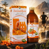 Mannavita Rakytníková 100 % čistá lisovaná šťava • 500 ml