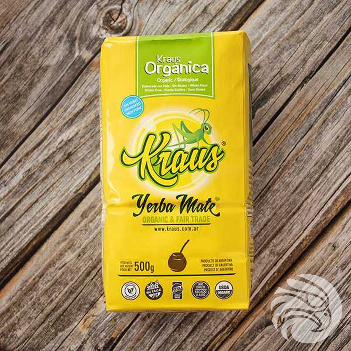 Čaj yerba maté Kraus • Elaborada, con palo • 500 g
