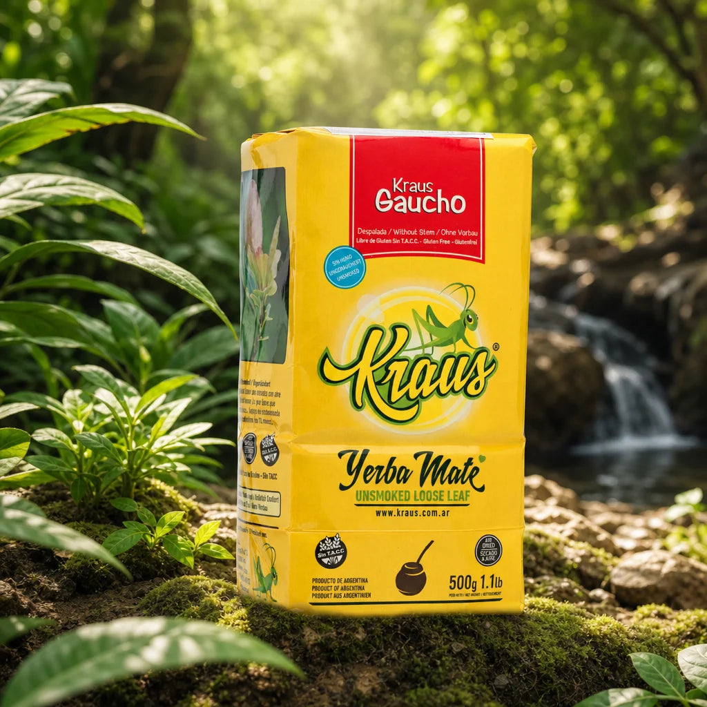 Kraus čaj yerba maté • Elaborada, con palo • 500 g