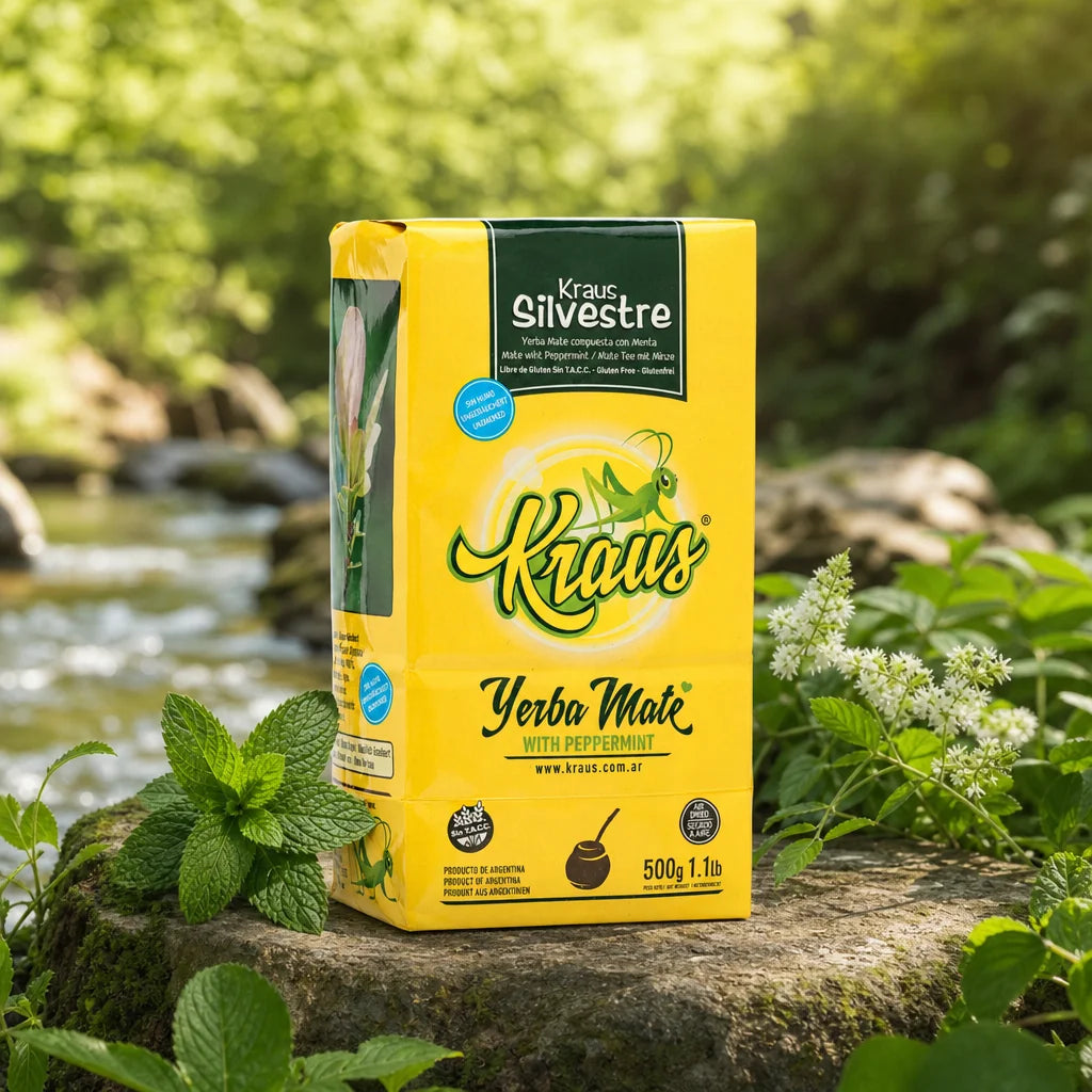 Kraus čaj yerba maté • Elaborada, con palo • 500 g