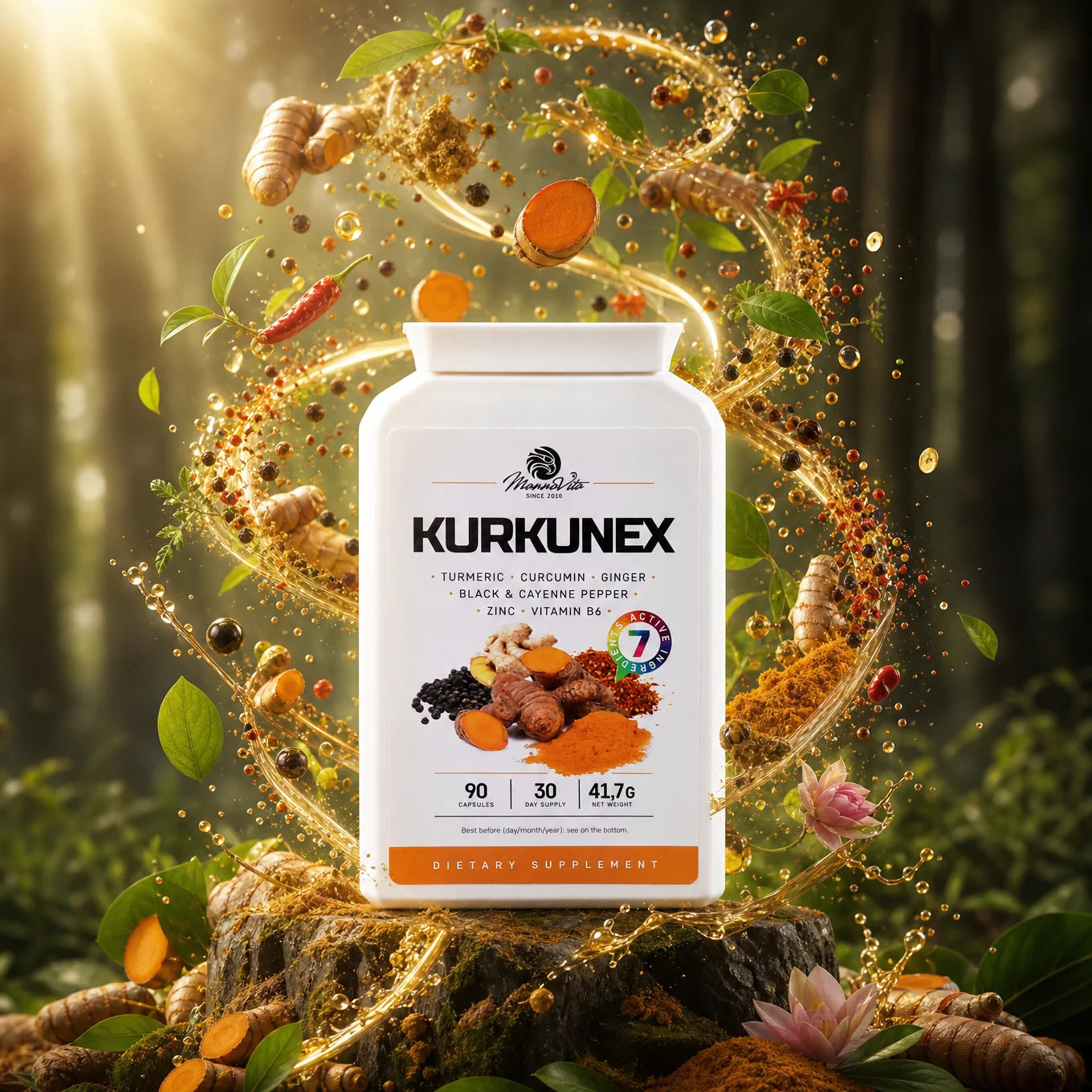 KURKUNEX komplex s extraktom z Kurkumy • 90 kapsúl