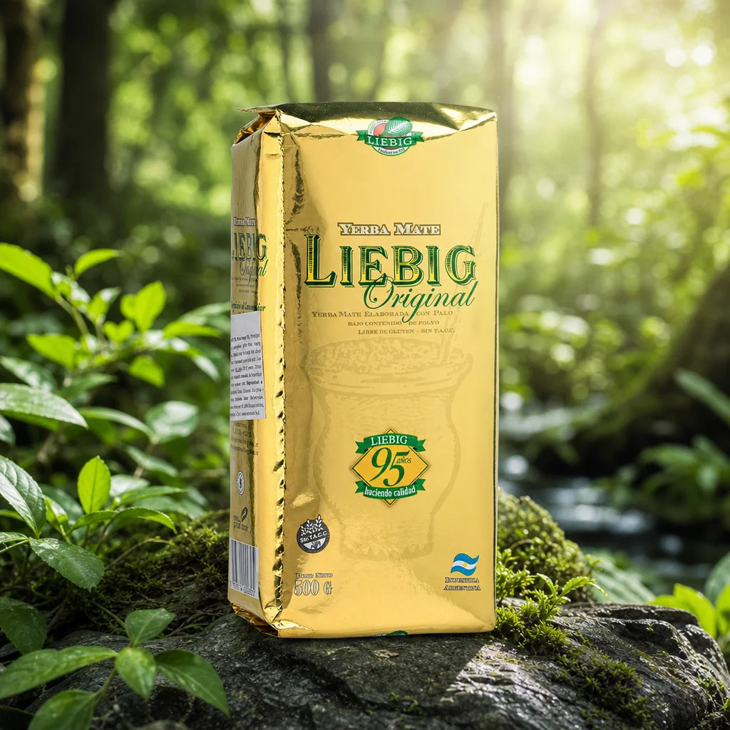 Liebig Original čaj yerba maté • s obsahom stoniek • 500 g
