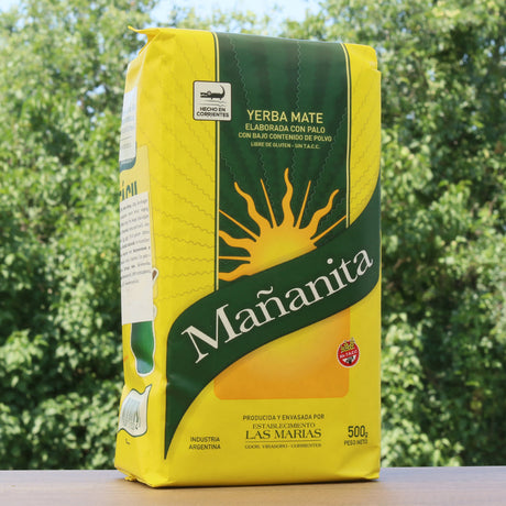 Čaj yerba maté Mañanita • Vyrobený so stonkami • 500 g