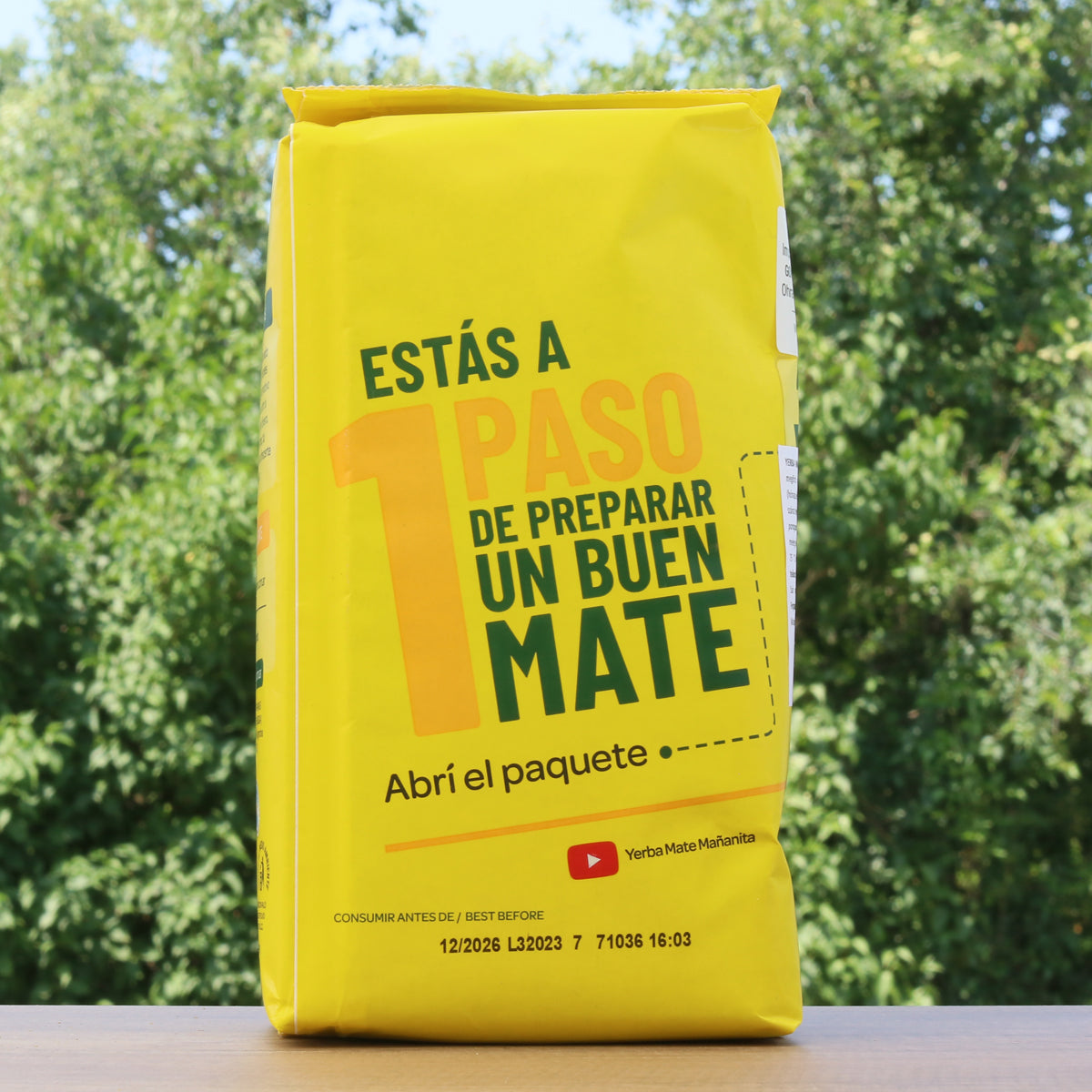 Čaj yerba maté Mañanita • Vyrobený so stonkami • 500 g
